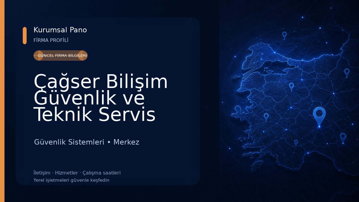 Çağser Bilişim Güvenlik ve Teknik Servis
