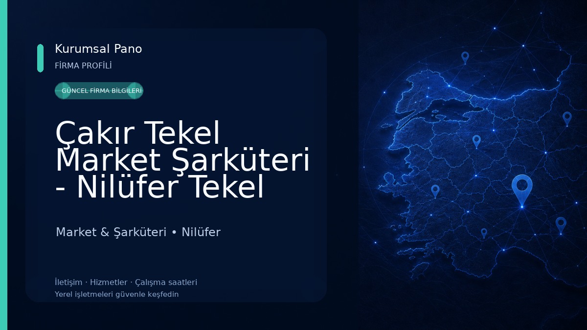 Çakır Tekel Market Şarküteri - Nilüfer Tekel Bayii