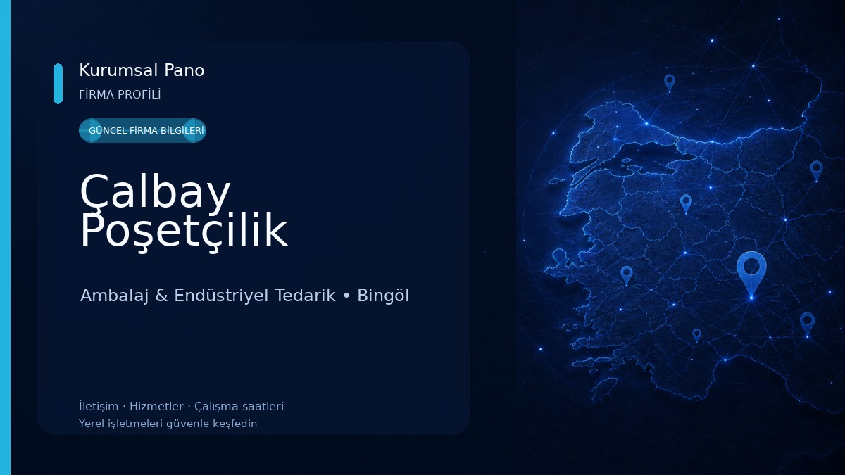 Çalbay Poşetçilik 