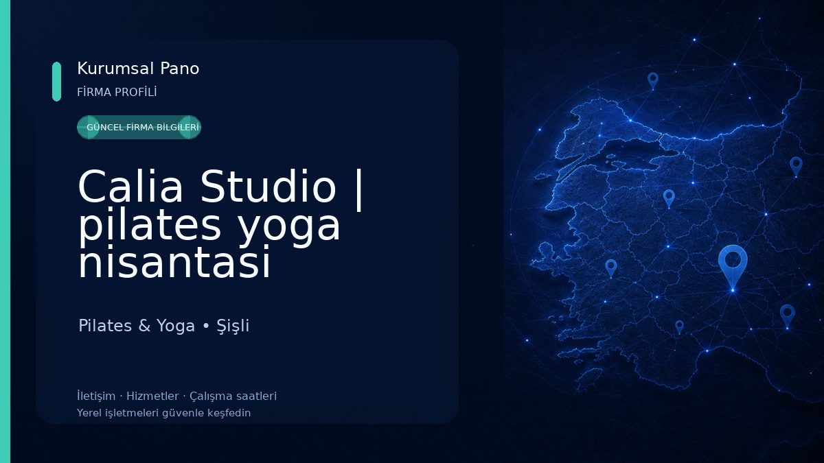 Calia Studio | pilates yoga nisantasi 