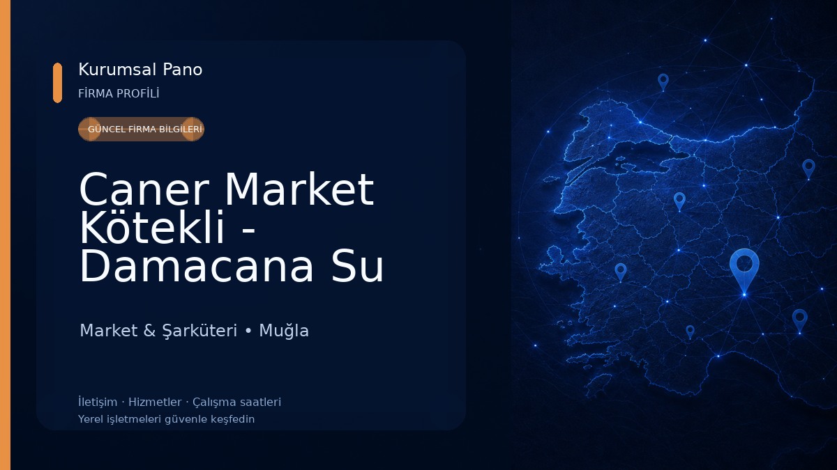 Caner Market Kötekli - Damacana Su Market & Şarküteri