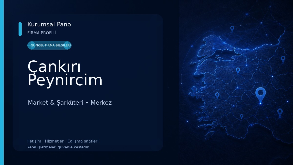 Çankırı Peynircim Market & Şarküteri