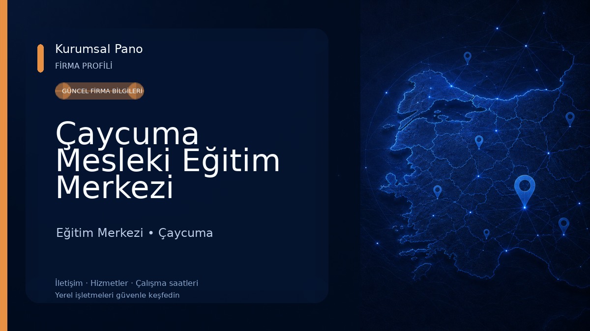 Çaycuma Mesleki Eğitim Merkezi Eğitim Merkezi