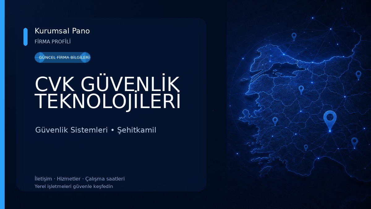 CVK GÜVENLİK TEKNOLOJİLERİ
