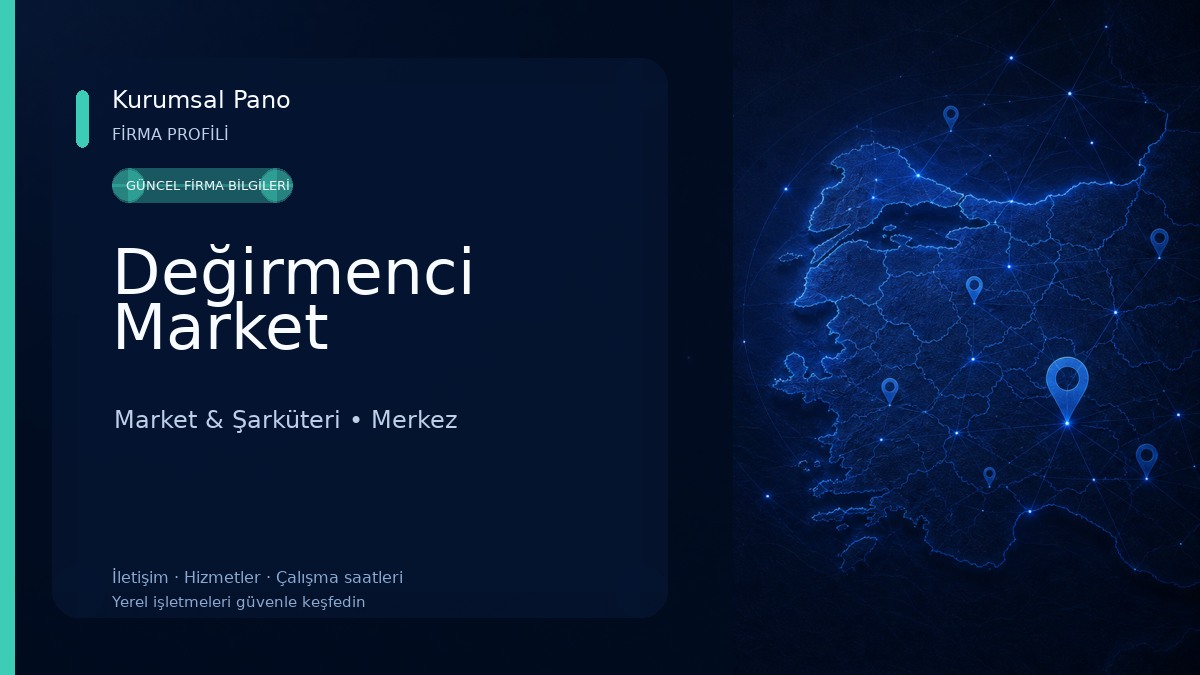 Değirmenci Market Market & Şarküteri