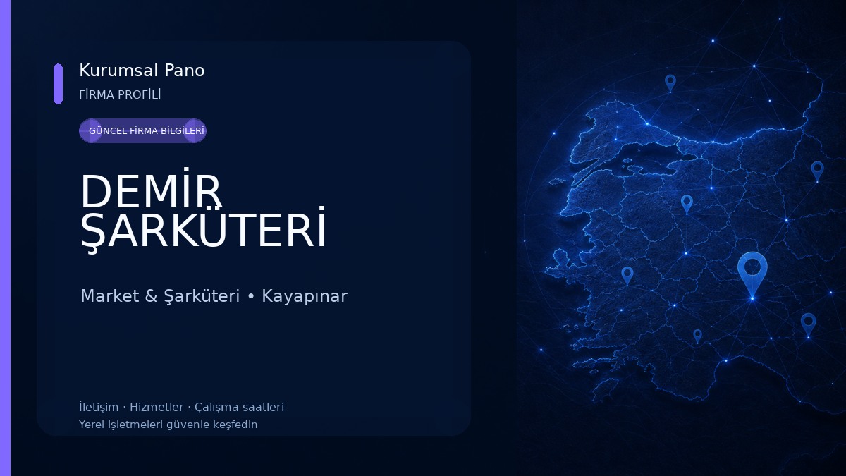 DEMİR ŞARKÜTERİ Market & Şarküteri