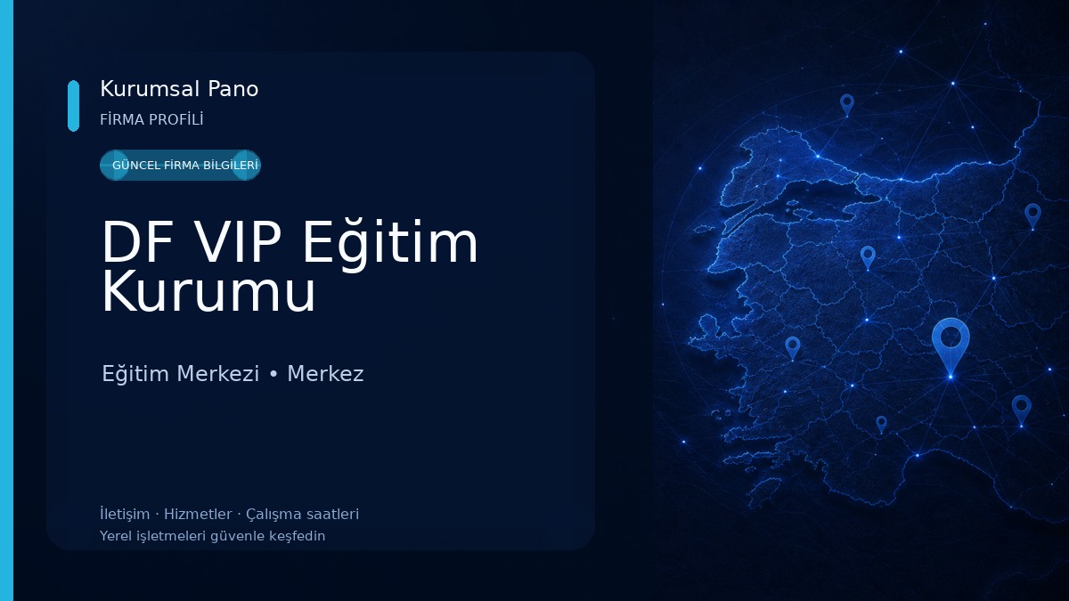 DF VIP Eğitim Kurumu