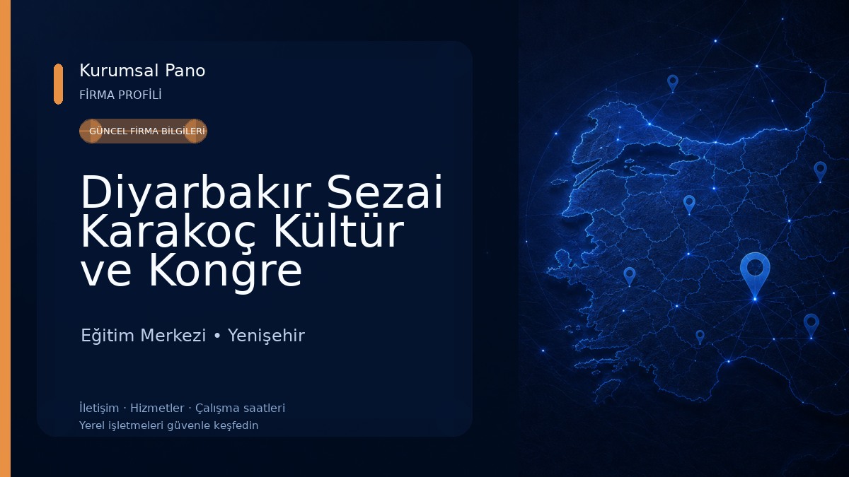 Diyarbakır Sezai Karakoç Kültür ve Kongre Merkezi