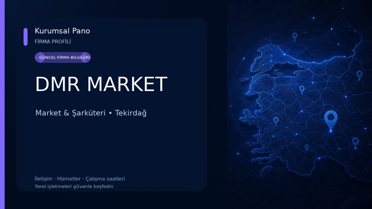 DMR MARKET Market & Şarküteri