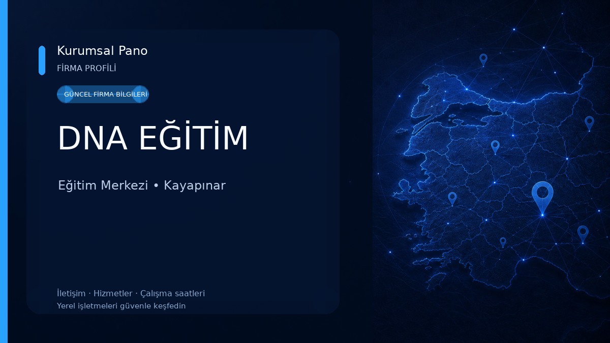 DNA EĞİTİM Eğitim Merkezi
