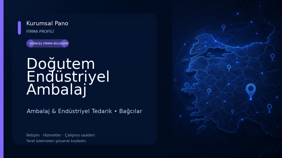 Doğutem Endüstriyel Ambalaj Ambalaj & Endüstriyel Tedarik