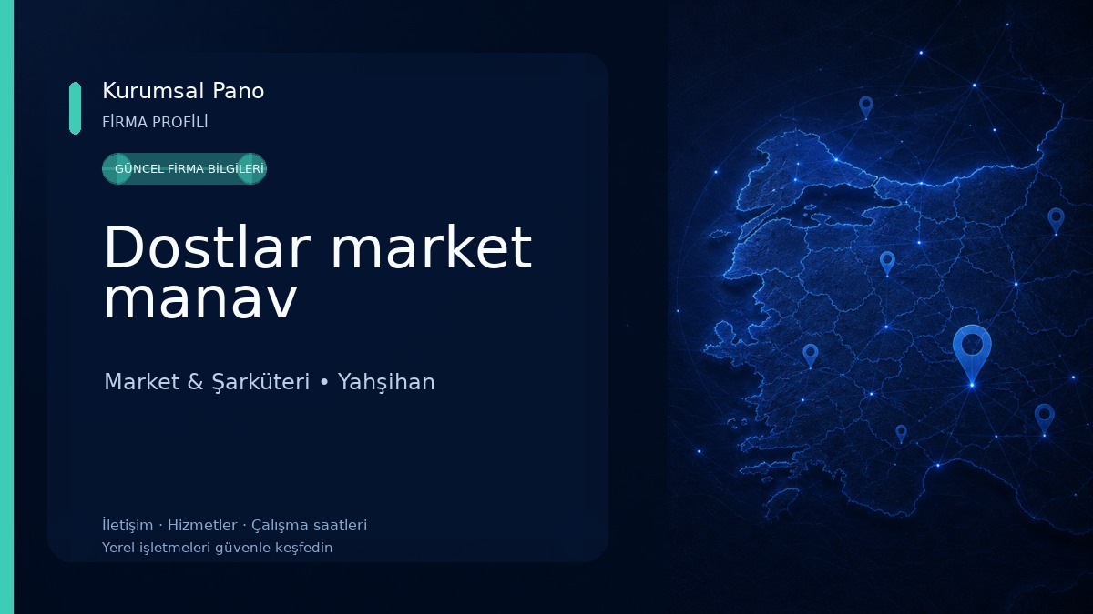 Dostlar market manav 