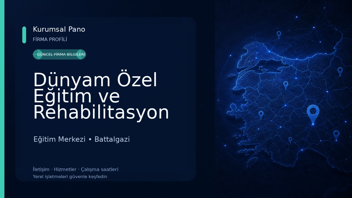 Dünyam Özel Eğitim ve Rehabilitasyon Merkezi Eğitim Merkezi