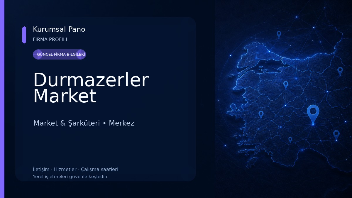 Durmazerler Market