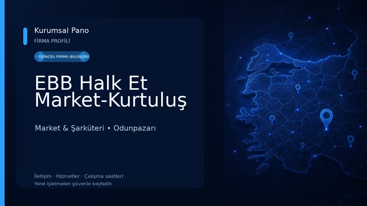 EBB Halk Et Market-Kurtuluş
