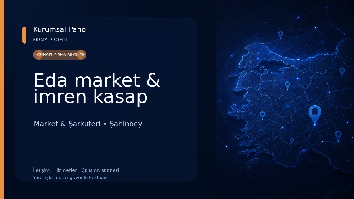 Eda market & imren kasap Market & Şarküteri