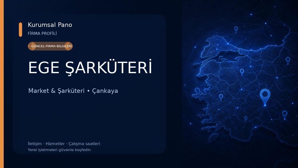 EGE ŞARKÜTERİ Market & Şarküteri