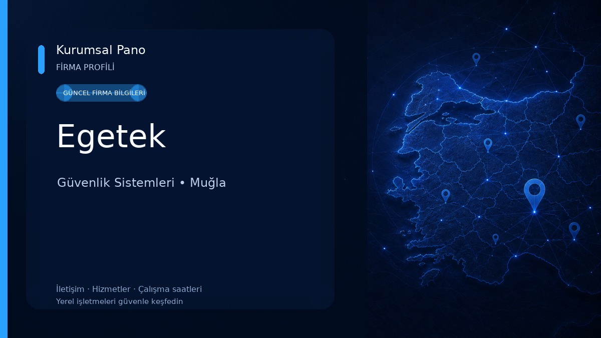 Egetek Güvenlik Sistemleri