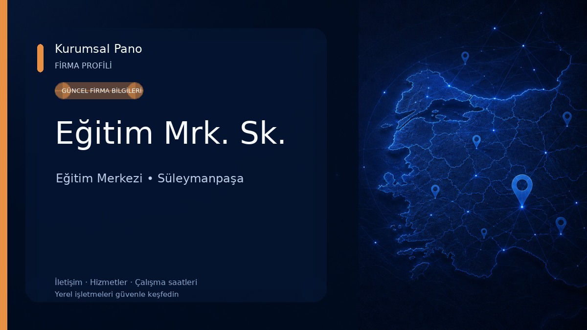 Eğitim Mrk. Sk.