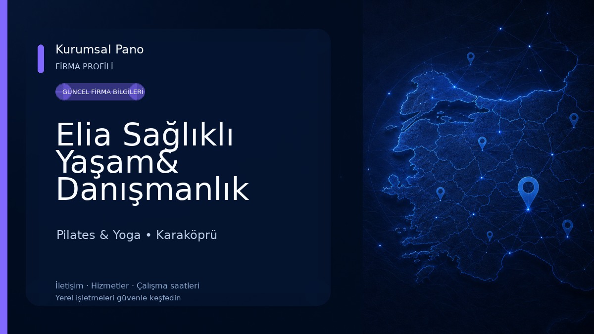 Elia Sağlıklı Yaşam& Danışmanlık Merkezi 