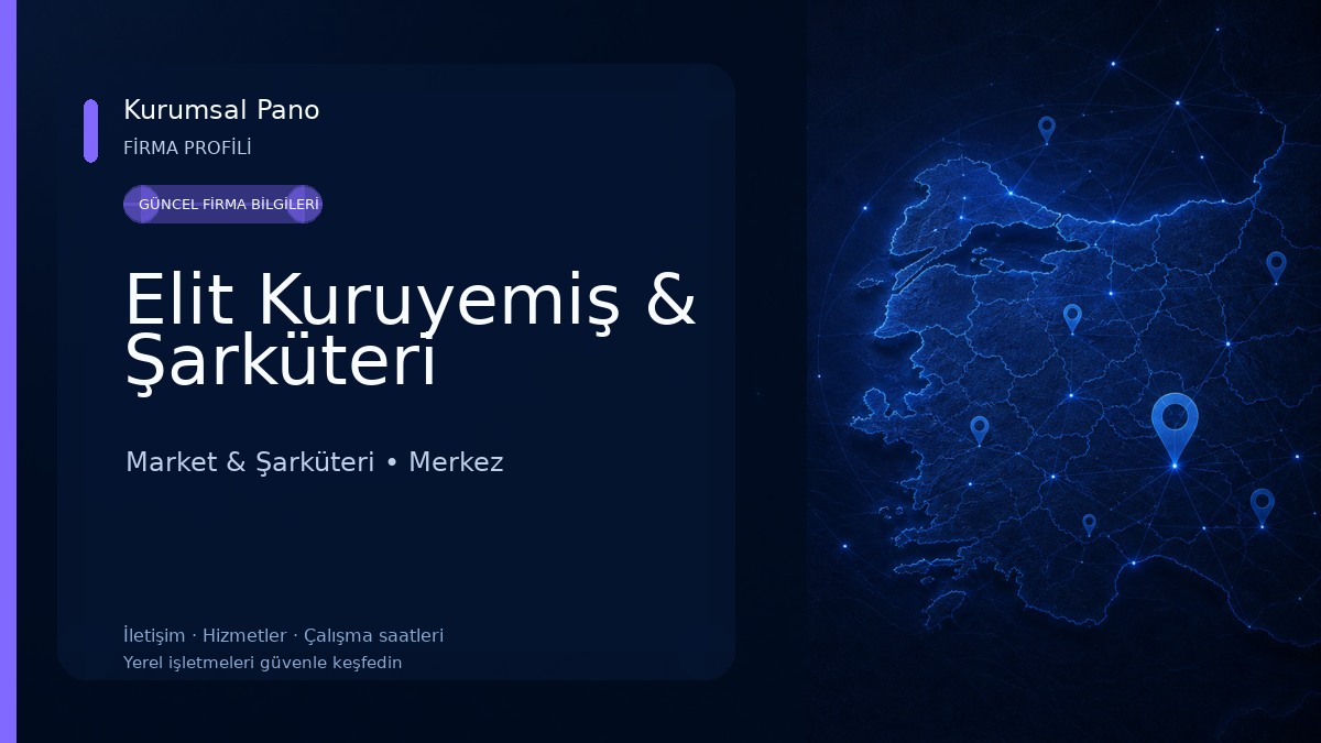 Elit Kuruyemiş & Şarküteri Market & Şarküteri