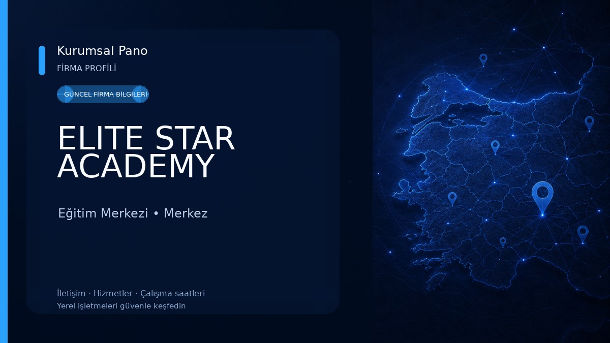 ELITE STAR ACADEMY Eğitim Merkezi