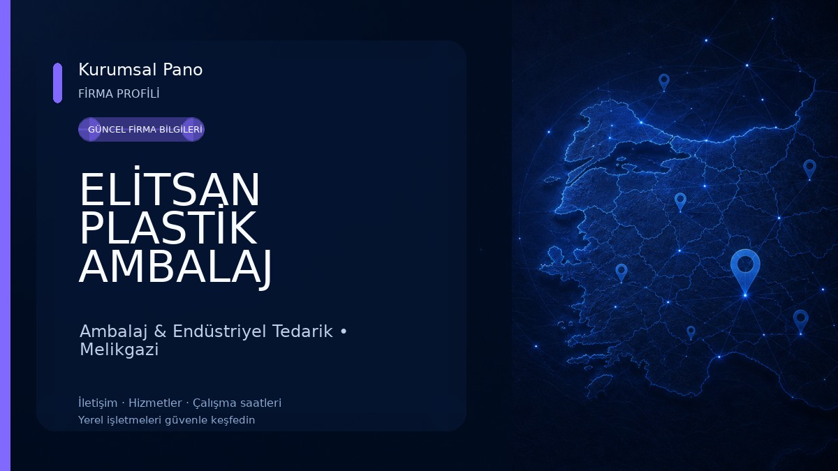 ELİTSAN PLASTİK AMBALAJ Ambalaj & Endüstriyel Tedarik
