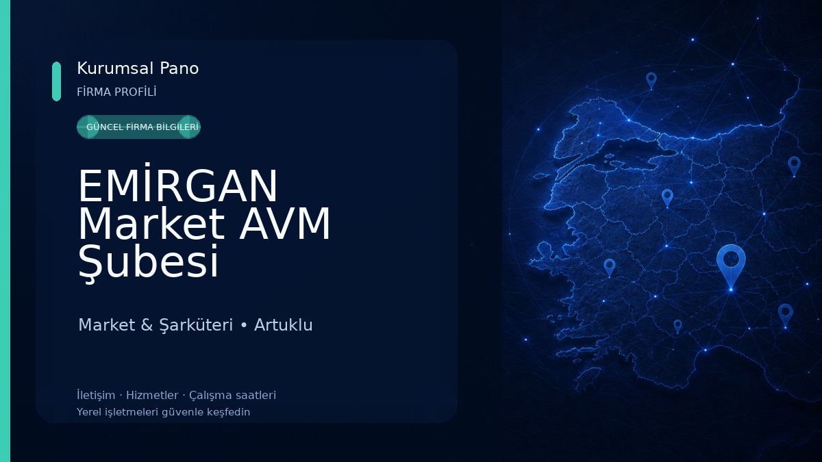 EMİRGAN Market AVM Şubesi Market & Şarküteri