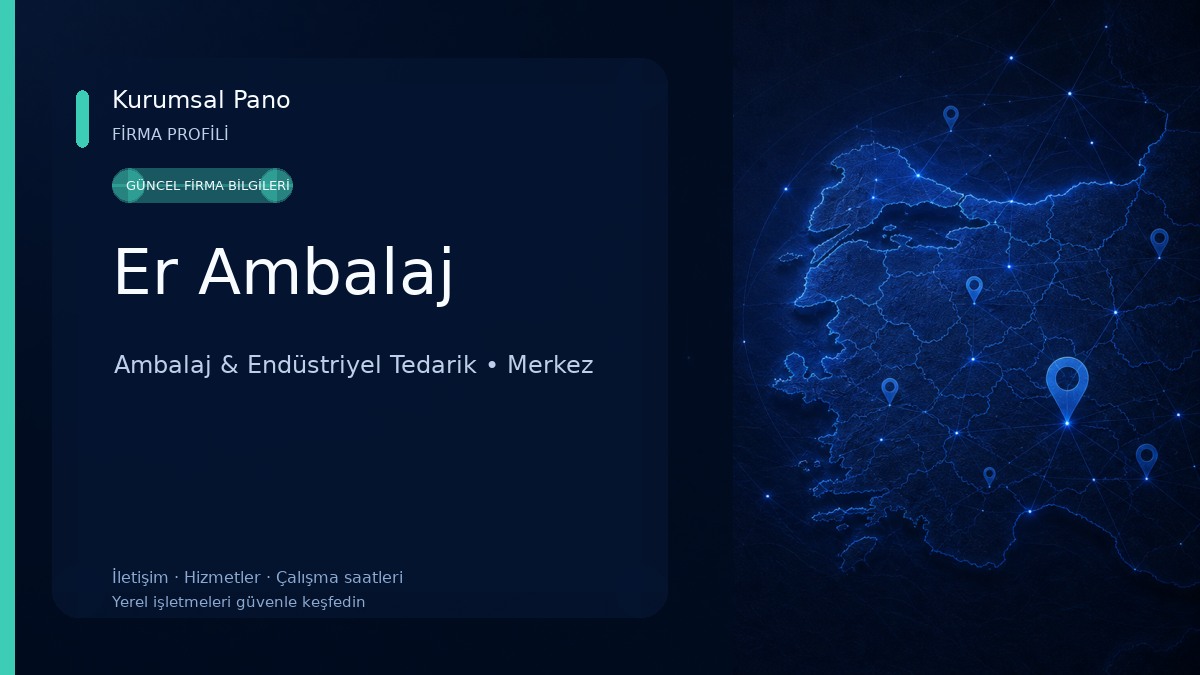 Er Ambalaj 