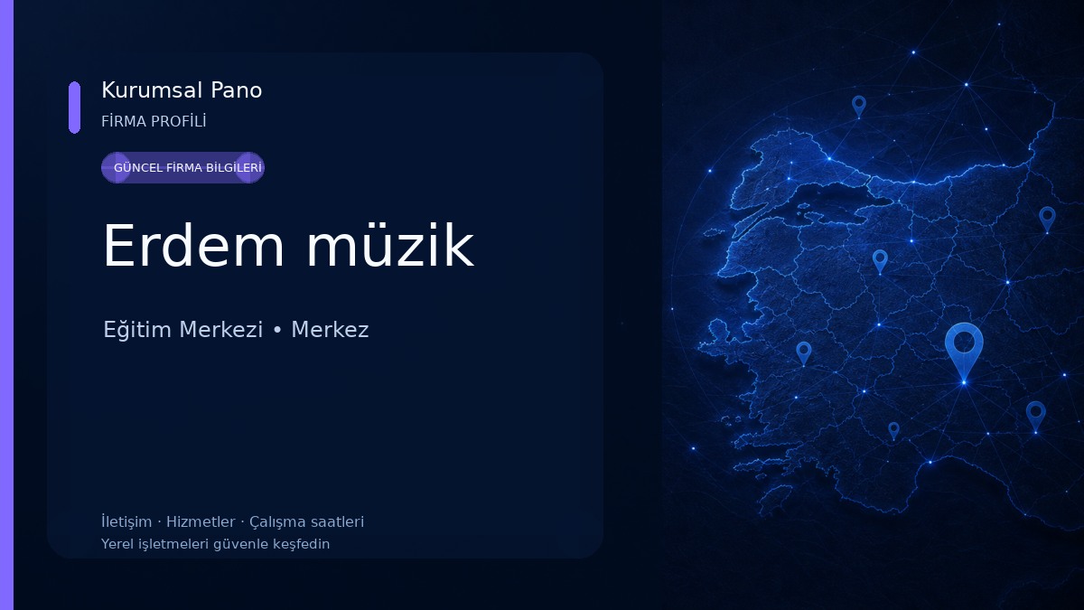 Erdem müzik Eğitim Merkezi
