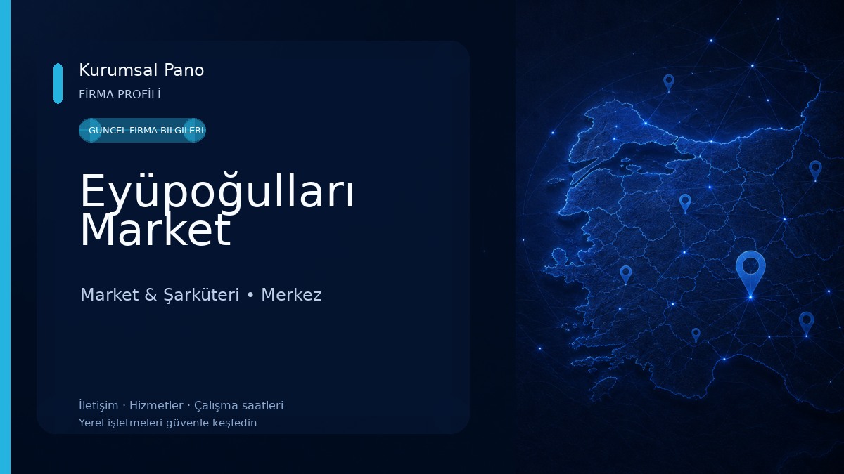 Eyüpoğulları Market 