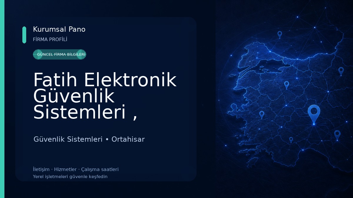 Fatih Elektronik Güvenlik Sistemleri , Kamera Sistemleri,Alarm Sistemleri,Uydu Anten Sistemleri,Yangın Alarm Sistemleri 