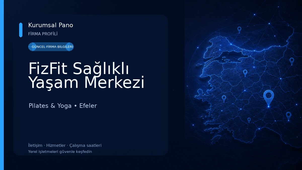 FizFit Sağlıklı Yaşam Merkezi Pilates & Yoga