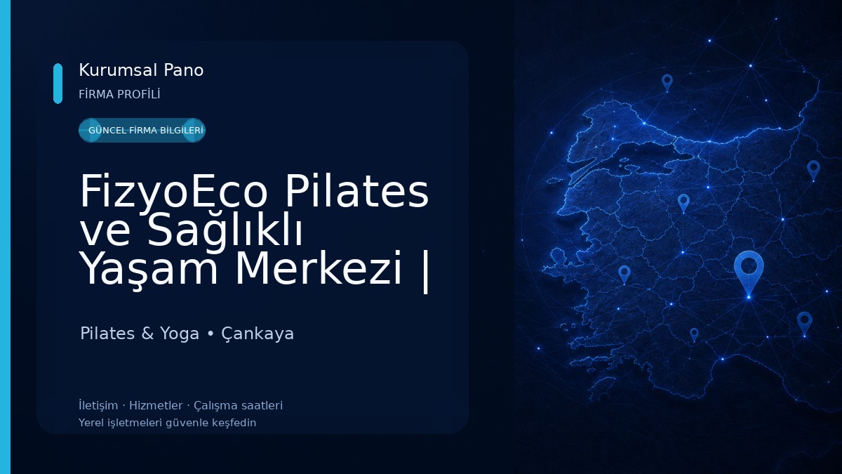 FizyoEco Pilates ve Sağlıklı Yaşam Merkezi | Reformer Pilates Ankara Pilates & Yoga
