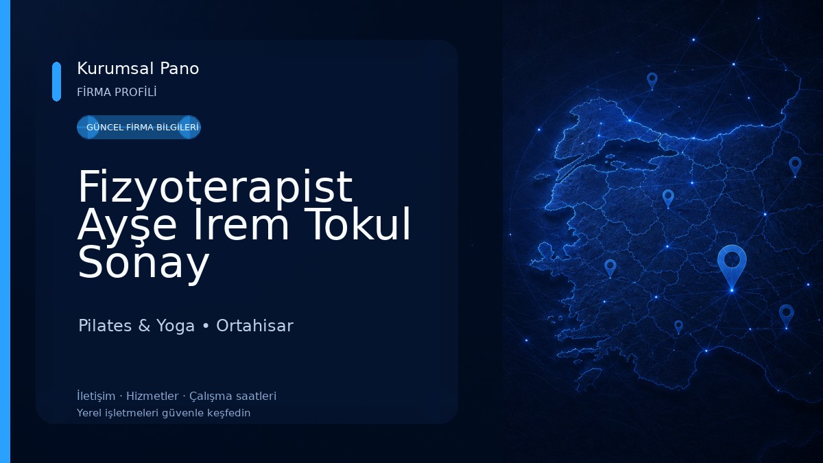 Fizyoterapist Ayşe İrem Tokul Sonay 