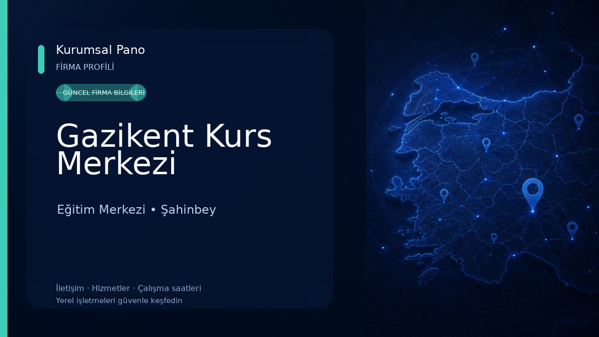 Gazikent Kurs Merkezi Eğitim Merkezi