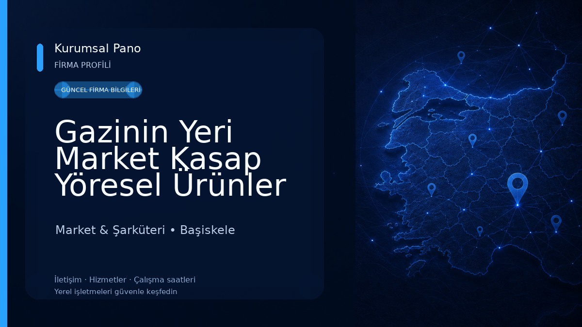 Gazinin Yeri Market Kasap Yöresel Ürünler Market & Şarküteri