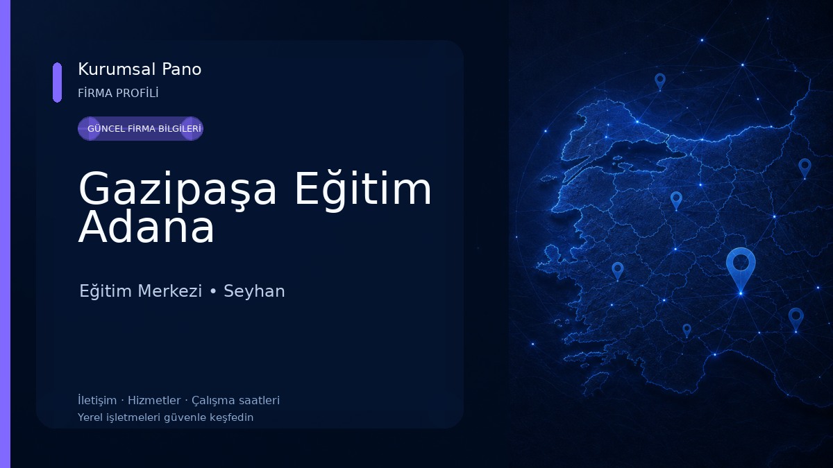 Gazipaşa Eğitim Adana