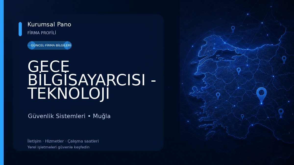 GECE BİLGİSAYARCISI - TEKNOLOJİ HASTANESİ Güvenlik Sistemleri