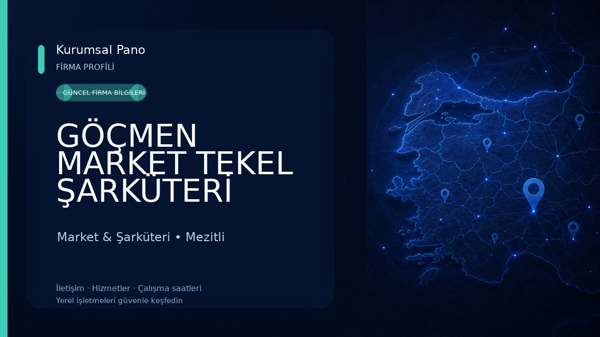 GÖÇMEN MARKET TEKEL ŞARKÜTERİ Market & Şarküteri