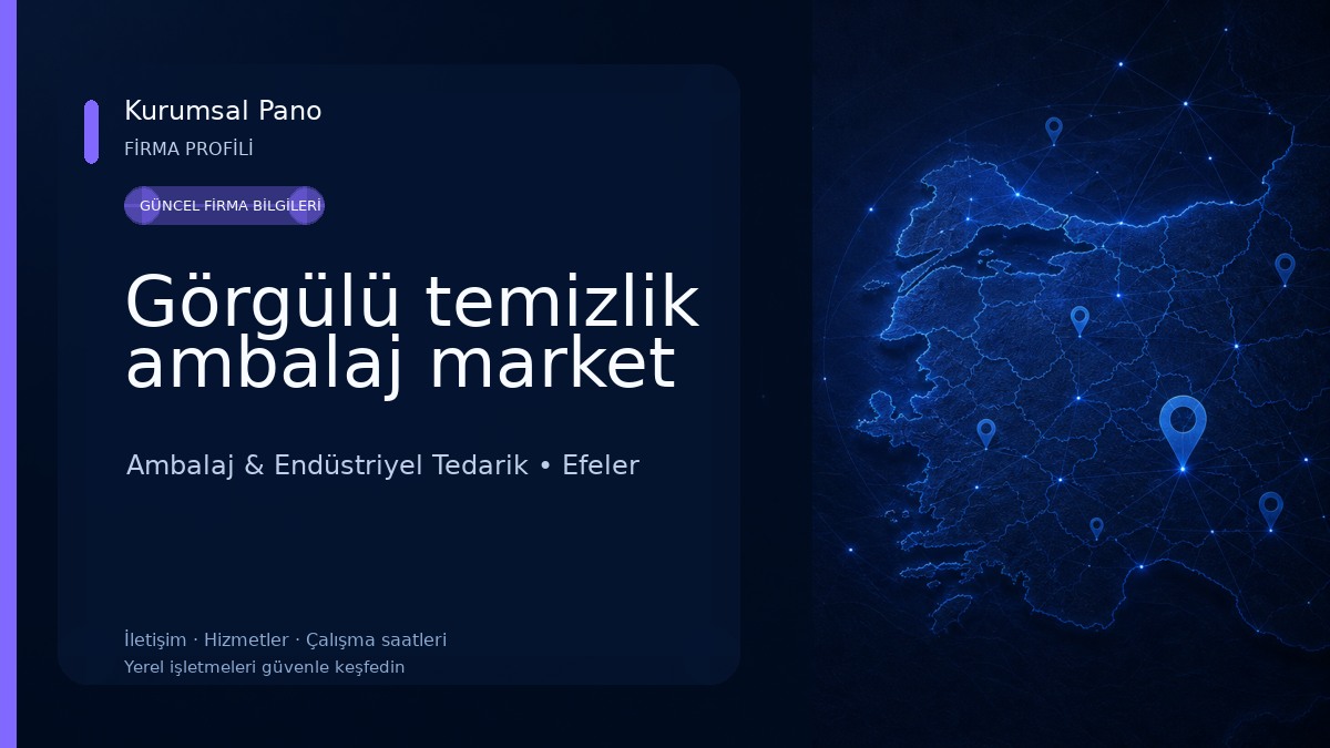 Görgülü temizlik ambalaj market Ambalaj & Endüstriyel Tedarik