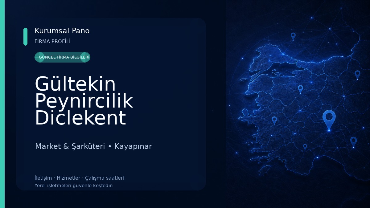 Gültekin Peynircilik Diclekent Market & Şarküteri