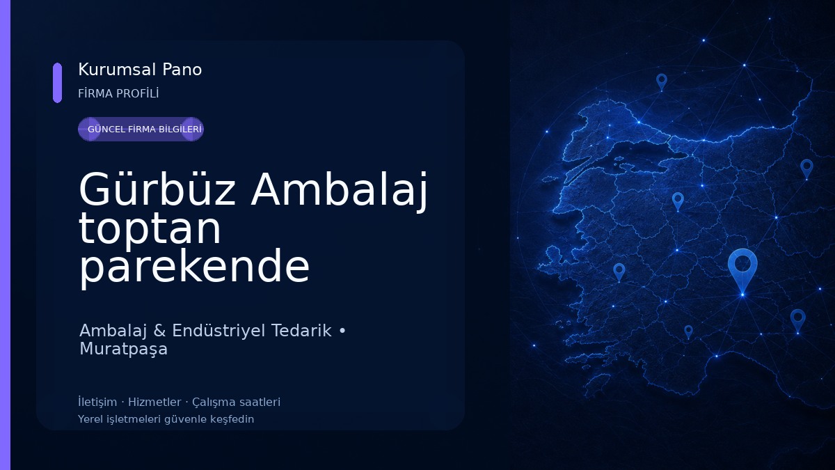 Gürbüz Ambalaj toptan parekende