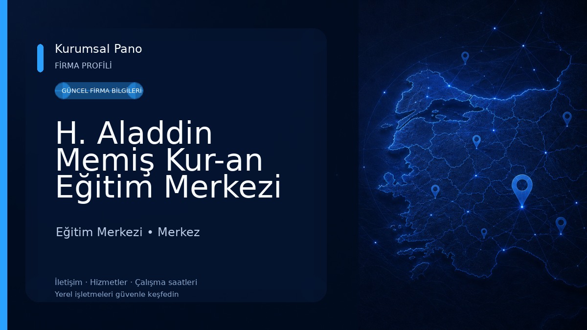 H. Aladdin Memiş Kur-an Eğitim Merkezi