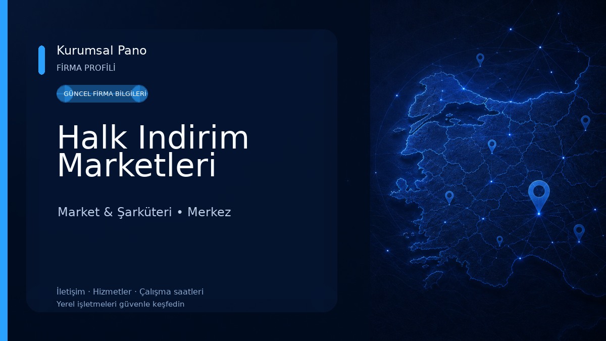 Halk Indirim Marketleri