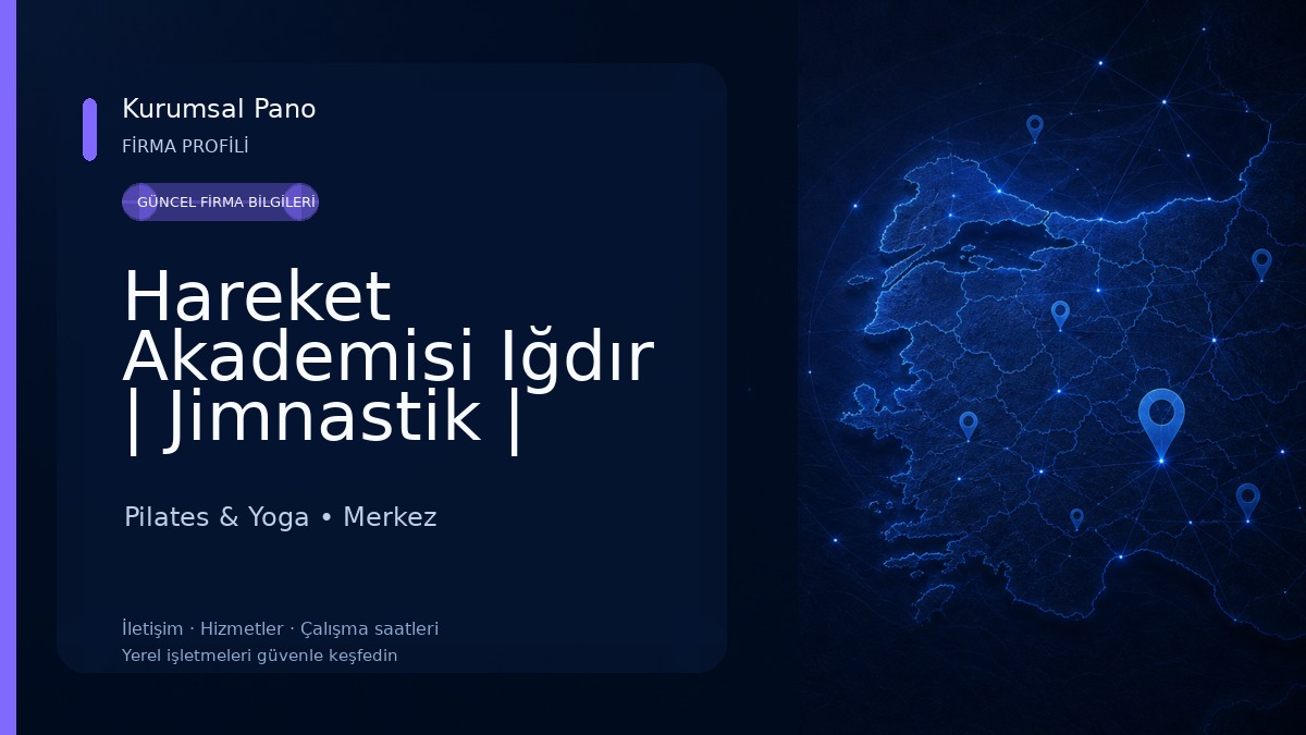Hareket Akademisi Iğdır | Jimnastik | Fitness | Pilates 