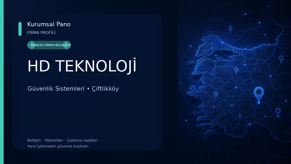 HD TEKNOLOJİ Güvenlik Sistemleri