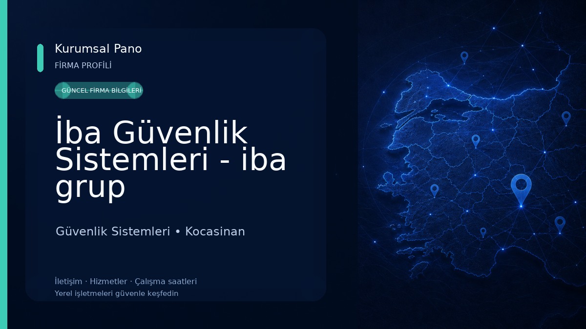 İba Güvenlik Sistemleri - iba grup
