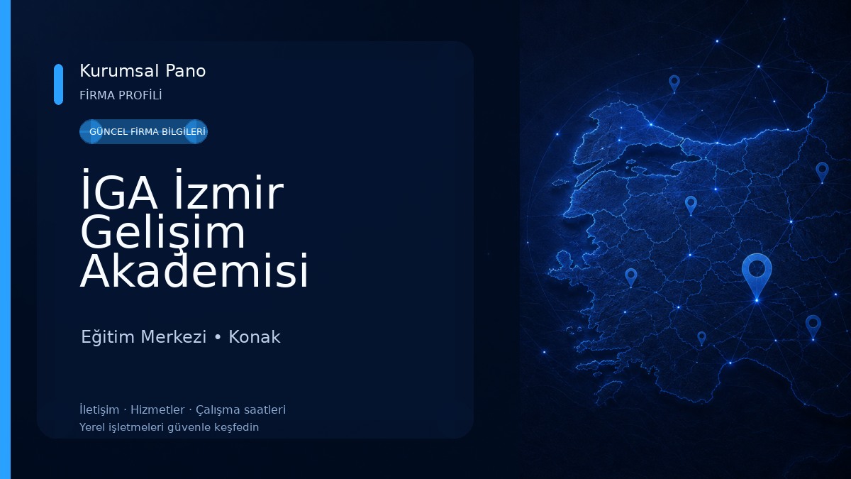 İGA İzmir Gelişim Akademisi 