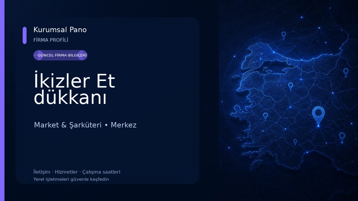İkizler Et dükkanı